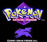 Pokemon Crystal - Emu Edition Title Screen